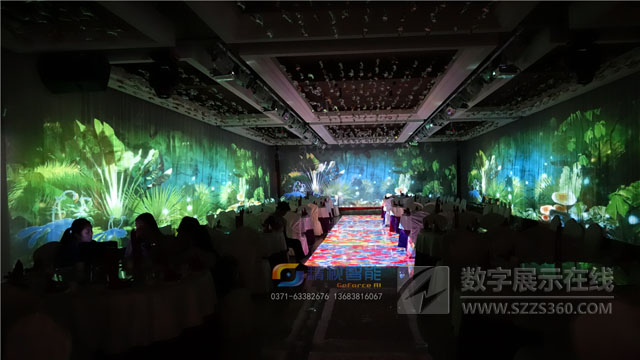 河南鄭州南三環(huán)特味村大酒店全景宴會廳