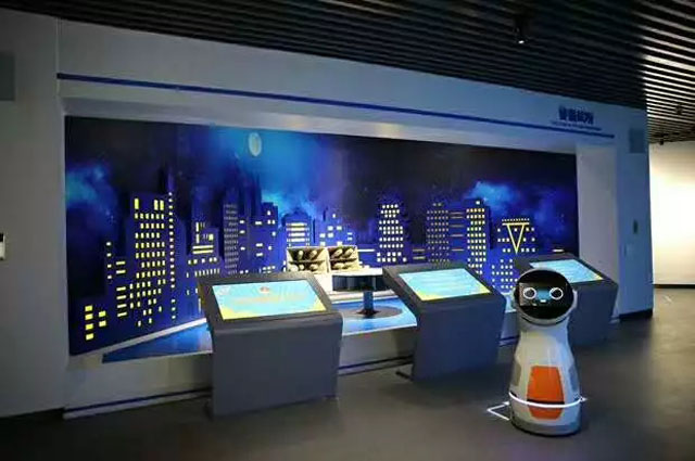 展廳展館機器人提升場景講解的智能化