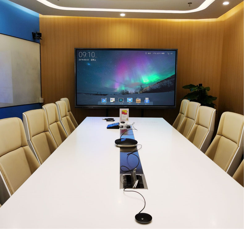 newline牽手中國(guó)建設(shè)工程信息化首家上市公司，率先部署智能會(huì)議室方案
