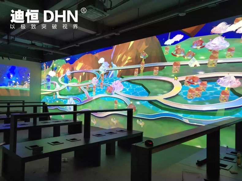 迪恒（DHN）投影：多媒體數(shù)字化展廳——還原最真實的場景