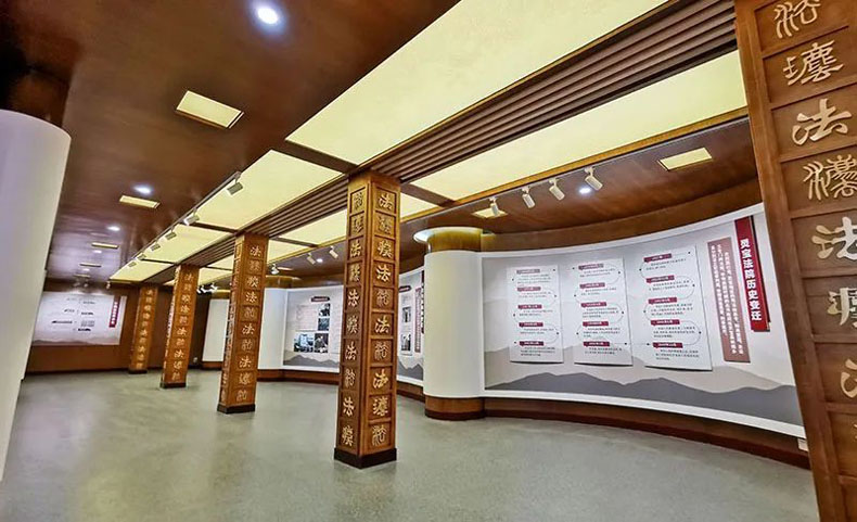 “法安天下 德潤人心”靈寶法院院史館竣工