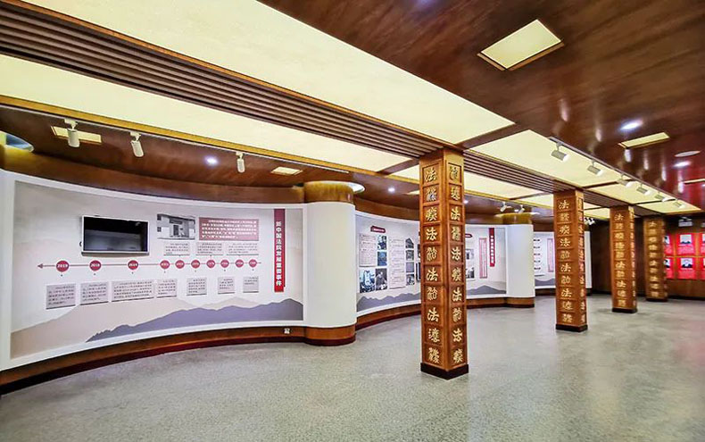 “法安天下 德潤人心”靈寶法院院史館竣工