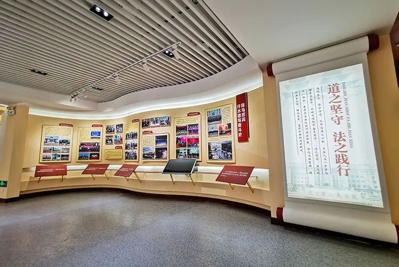 “法安天下 德潤人心”靈寶法院院史館竣工