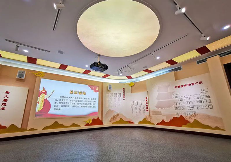 “法安天下 德潤人心”靈寶法院院史館竣工