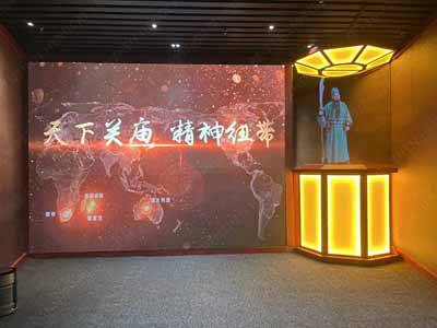 “天下關(guān)廟，精神紐帶”——恒彩光電運城關(guān)廟LED顯示屏項目成功點亮